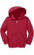 Port & Company Toddler Core Fleece Full-Zip Hooded Sweatshir Thumbnail 1