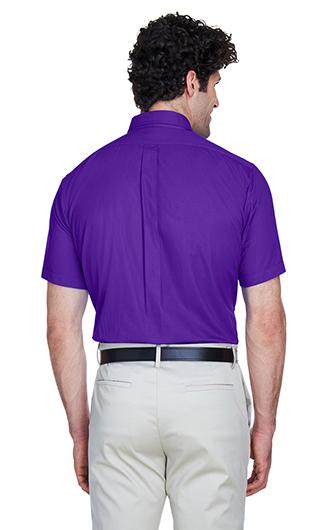 Core 365 Mens Optimum Short-Sleeve Twill Shirt 2