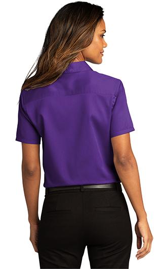 Port Authority Ladies Short Sleeve SuperPro React Twill Shirt 2
