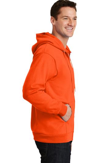 Port & Company Tall Essential Fleece Full-Zip Hooded Sweatsh 2