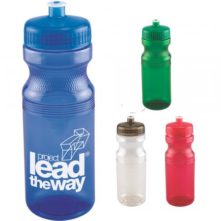24 Oz Polyclear Water Bottle 1