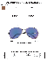 Color Mirrored Aviator Sunglasses Thumbnail 1
