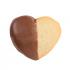 Chocolate Dipped Heart Butter Cookie Thumbnail 1