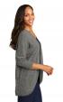 Port Authority Ladies Marled Cocoon Sweater Thumbnail 1