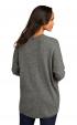 Port Authority Ladies Marled Cocoon Sweater Thumbnail 2