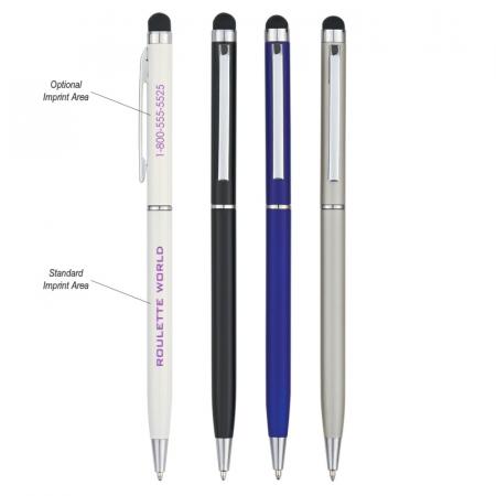 Newport Ballpoint Pens With Stylus 1