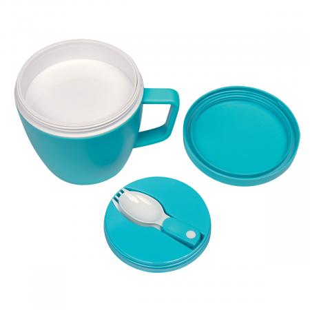 14 Oz. Thermal Mugs With Spoon And Fork Sets 3