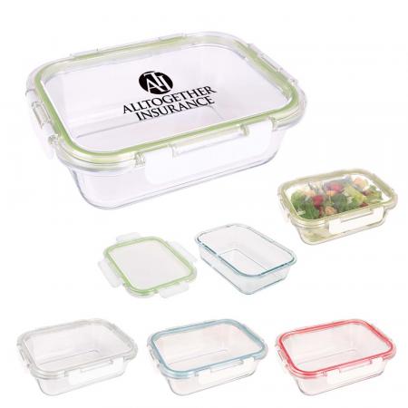 Fresh Prep Square Glasses Food Containers 1