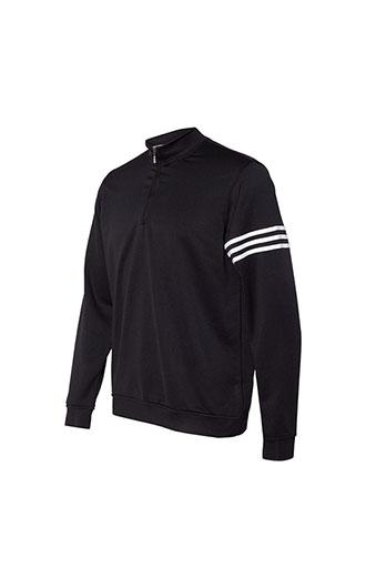 Adidas - 3-Stripes French Terry Quarter-Zip Pullover 1