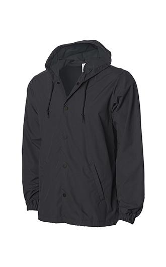 Independent Trading Co. - Water-Resistant Hooded Windbreaker 1