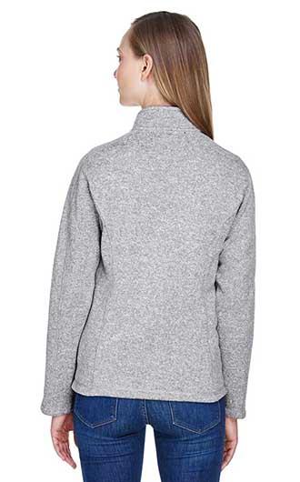 Devon & Jones Women's Bristol Full-Zip Sweater Fleece Jacket 1
