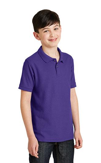 Port Authority Youth Silk Touch Polo 1