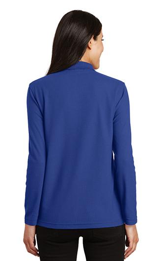 Port Authority Women's Long Sleeve Silk Touch Polo 2