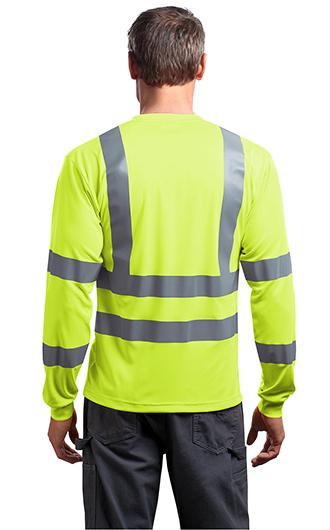ANSI 107 Class 3 Long Sleeve Snag-Resistant Reflective T-shirts 1