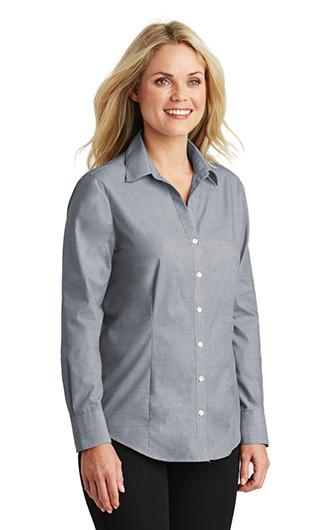 Port Authority Women's Crosshatch Easy Care Shirts 1