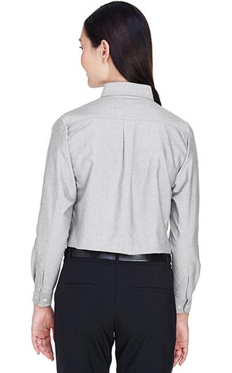 UltraClub Women's Classic Wrinkle-Resistant Long-Sleeve Oxford 1