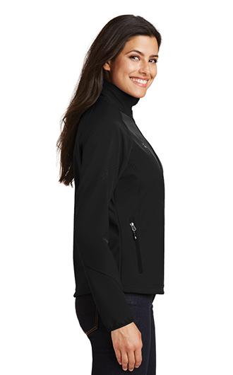 Port Authority Ladies Textured Soft Shell Jackets 2