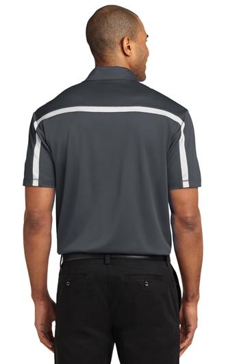 Port Authority Silk Touch Performance Colorblock Stripe Pol 1