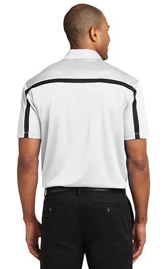 Port Authority Silk Touch Performance Colorblock Stripe Polo 1