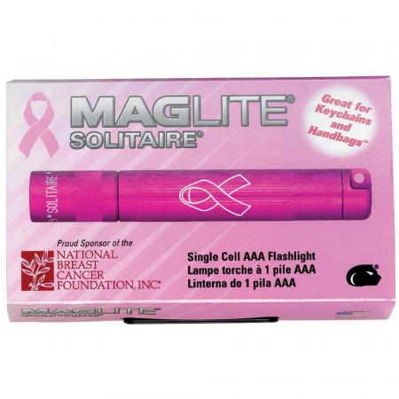 Breast Cancer Awareness Maglite Solitaire 1
