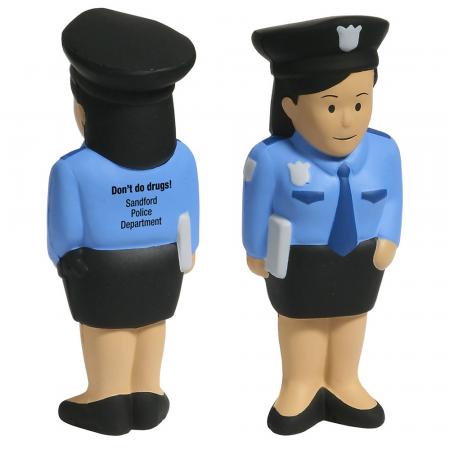 Police Woman Stress Relievers 1