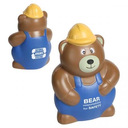 Construction Worker Bear Stress Relievers 1