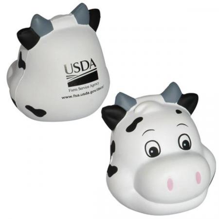 Milk Cow Funny Face Stress Relievers 1