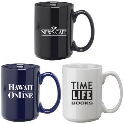 15 oz Ceramic Coffee Mugs 1