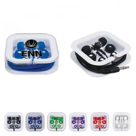 Earbuds in Square Cases 1