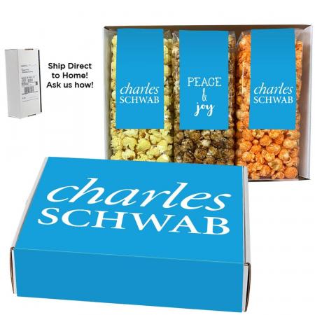 3 Way Popcorn Gift Box (Classic Popcorn Set) 1
