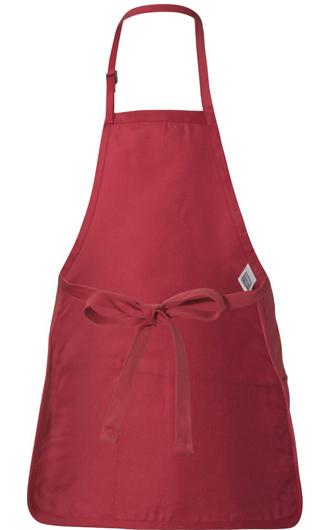Q-Tees - Full-Length Apron with Pouch Pocket 2