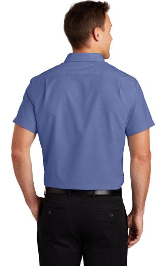 Port Authority Short Sleeve SuperPro Oxford Shirt 1