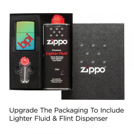 High Polish Teal Zippo Windproof Lighter 3
