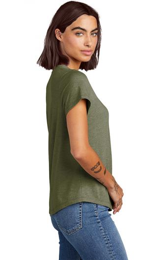 Allmade Women's Relaxed Tri-Blend Scoop Neck Tee 1
