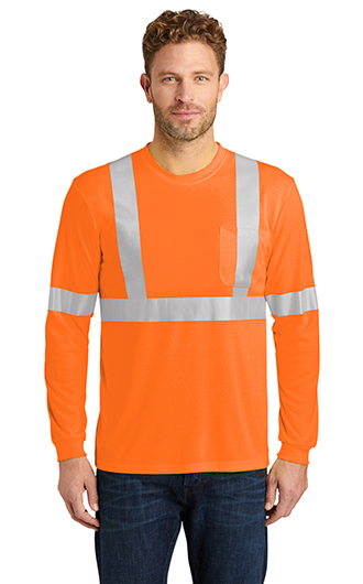 ANSI 107 Class 2 Long Sleeve Safety T-shirts Thumbnail