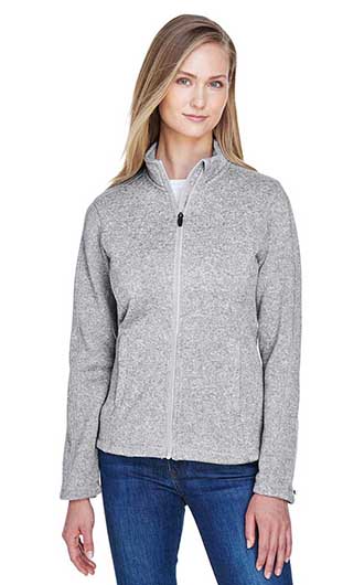 Devon & Jones Women's Bristol Full-Zip Sweater Fleece Jacket Thumbnail