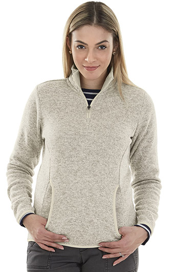 Women's Heathered Fleece Pullover