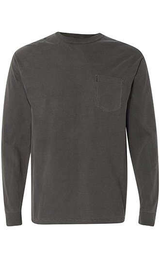 Comfort Colors - Garment-Dyed Heavyweight LS Pocket T-shirts