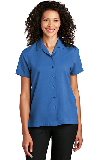 Port Authority Ladies Short Sleeve Performance Staff Shirt Thumbnail