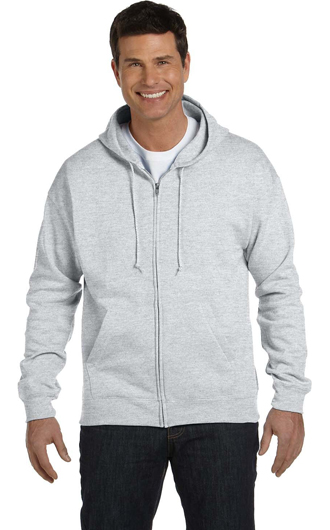 Hanes Adult EcoSmart 50/50 Full-Zip Hooded Sweatshirt