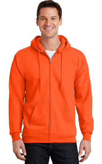 Port & Company Tall Essential Fleece Full-Zip Hooded Sweatsh