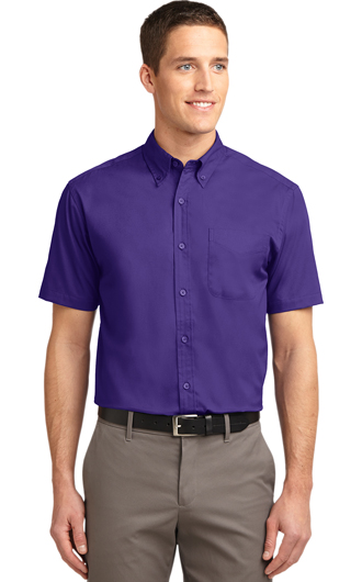Port Authority Tall Short Sleeve Easy Care Shirt Thumbnail
