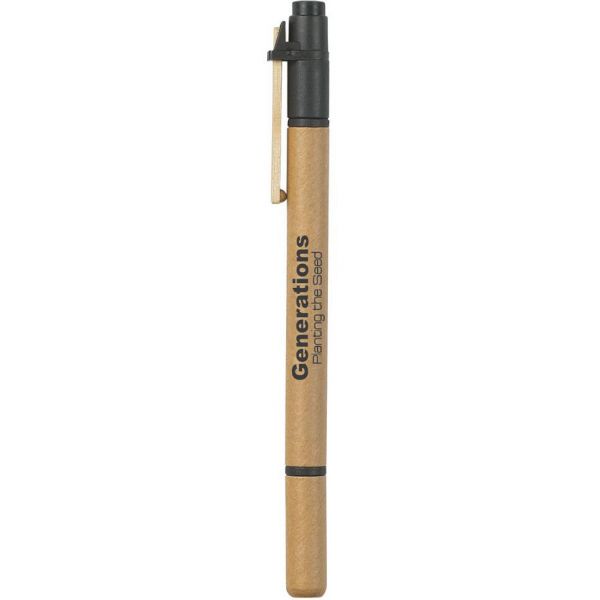 Dual Function Eco-Friendly Pens and Highlighters