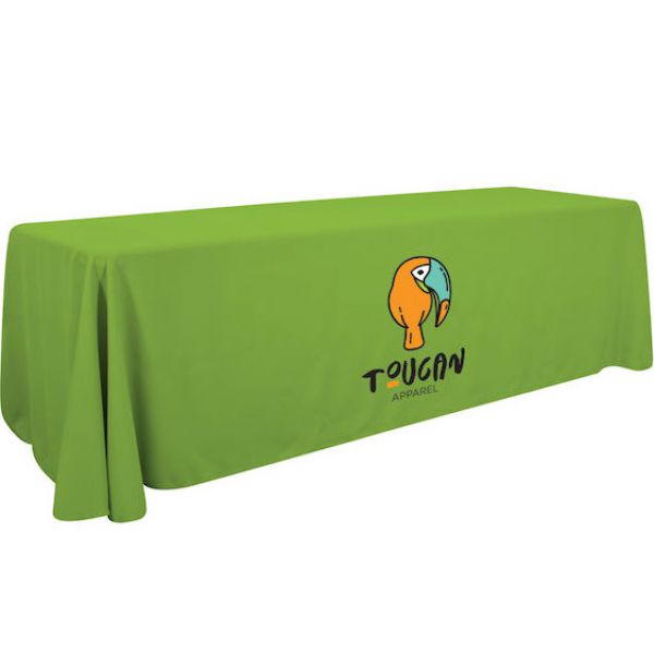 Full Color 8' Economy Table Throw