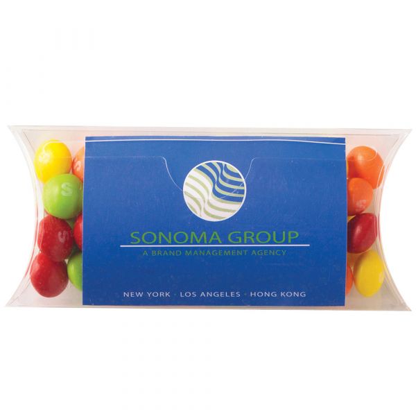 Skittles Pillow Cases with Business Card Slot