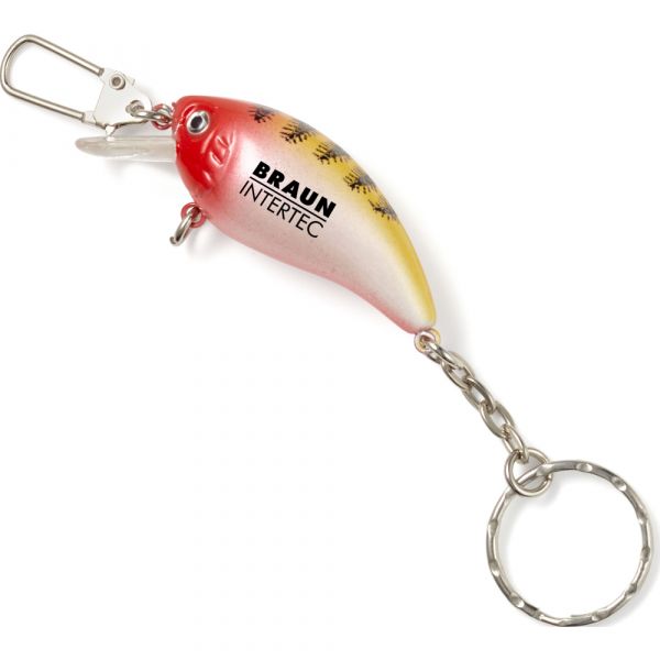 Fishing Lure Keychains with Clasp