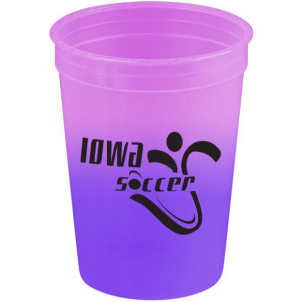 Cups-On-The-Go - 12 oz. Cool Color Changing Cups