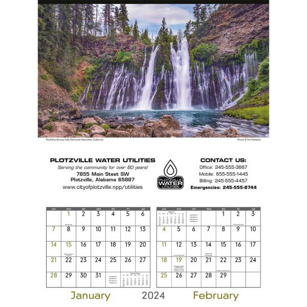 Scenes of America Calendars