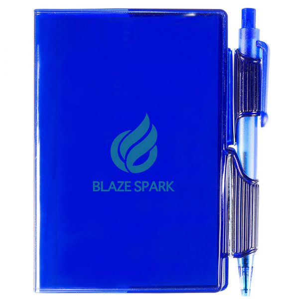 Clear-View Mini Notebooks with Pens