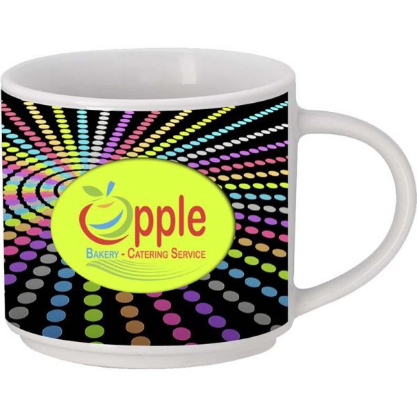 15 Oz. Full Color Mugs With Straight Lip